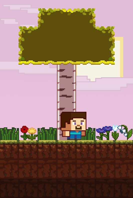 Minecraft 2D Steve Adventure by angelo16supersonic on DeviantArt