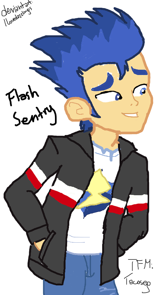 Flash Sentry Deviantart Flash Sentry by ilovedazzlings on DeviantArt