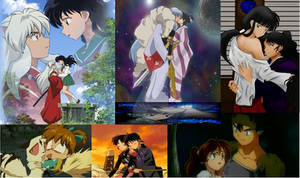 Inuyasha Couples Collage