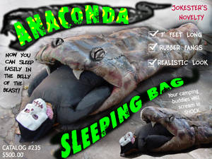 Anaconda sleeping bag