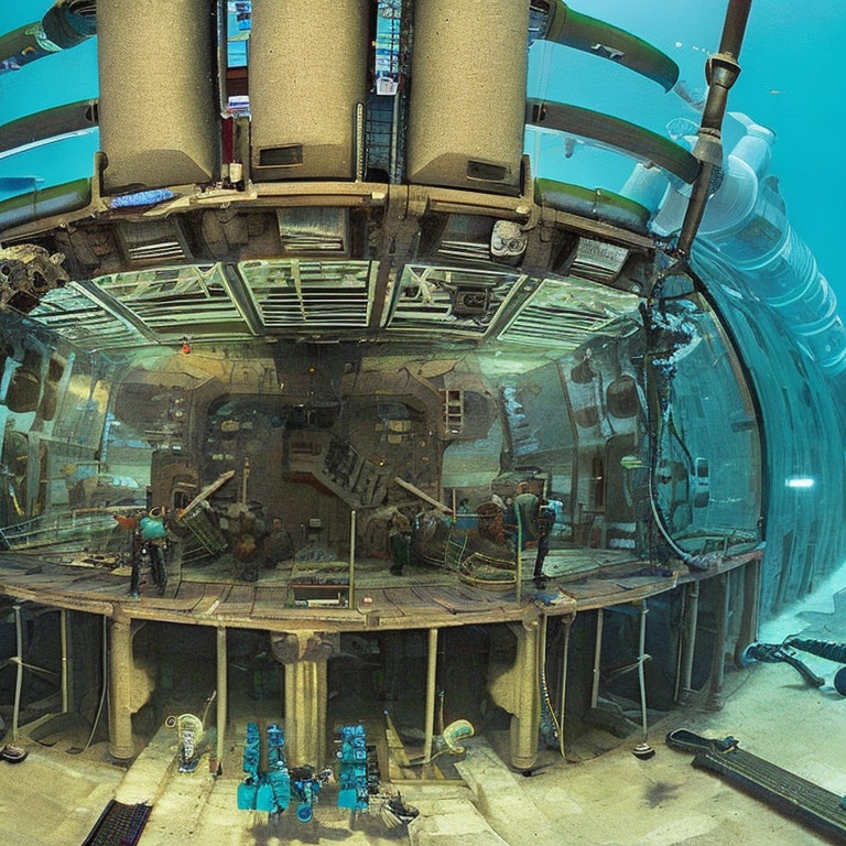 underwater base in 4 dimensions by EBrummer on DeviantArt