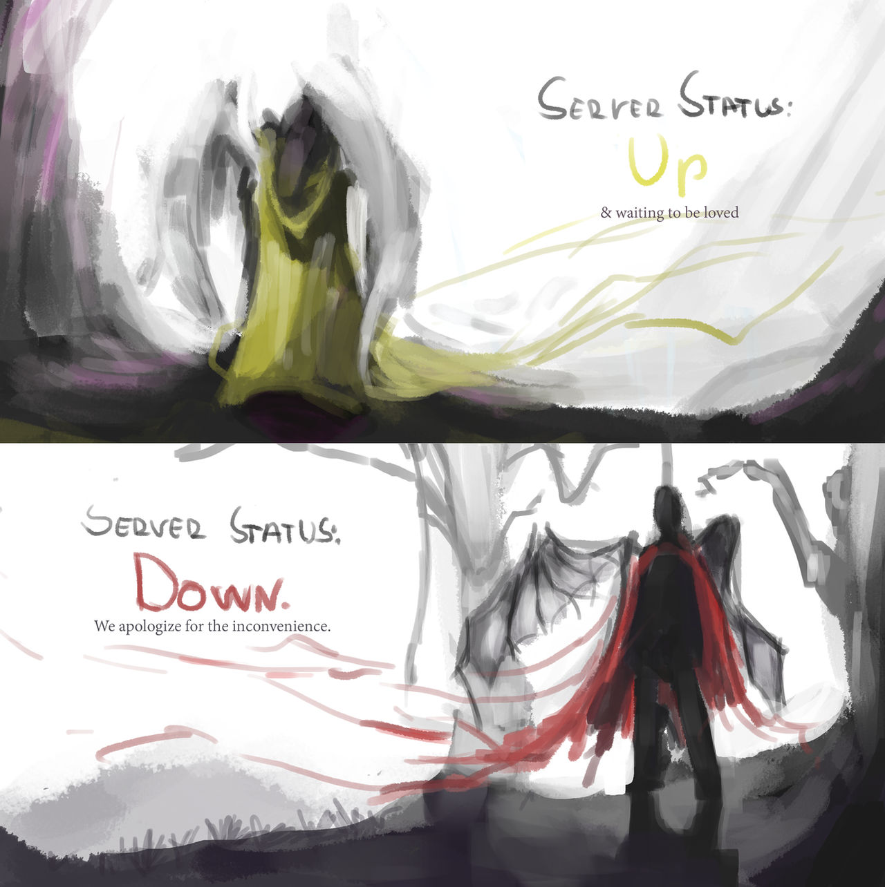 Server Status by Aldubrius on DeviantArt