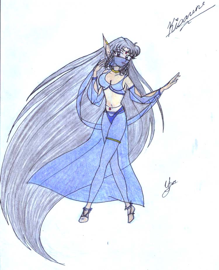 Kisarune belly dancing.. color