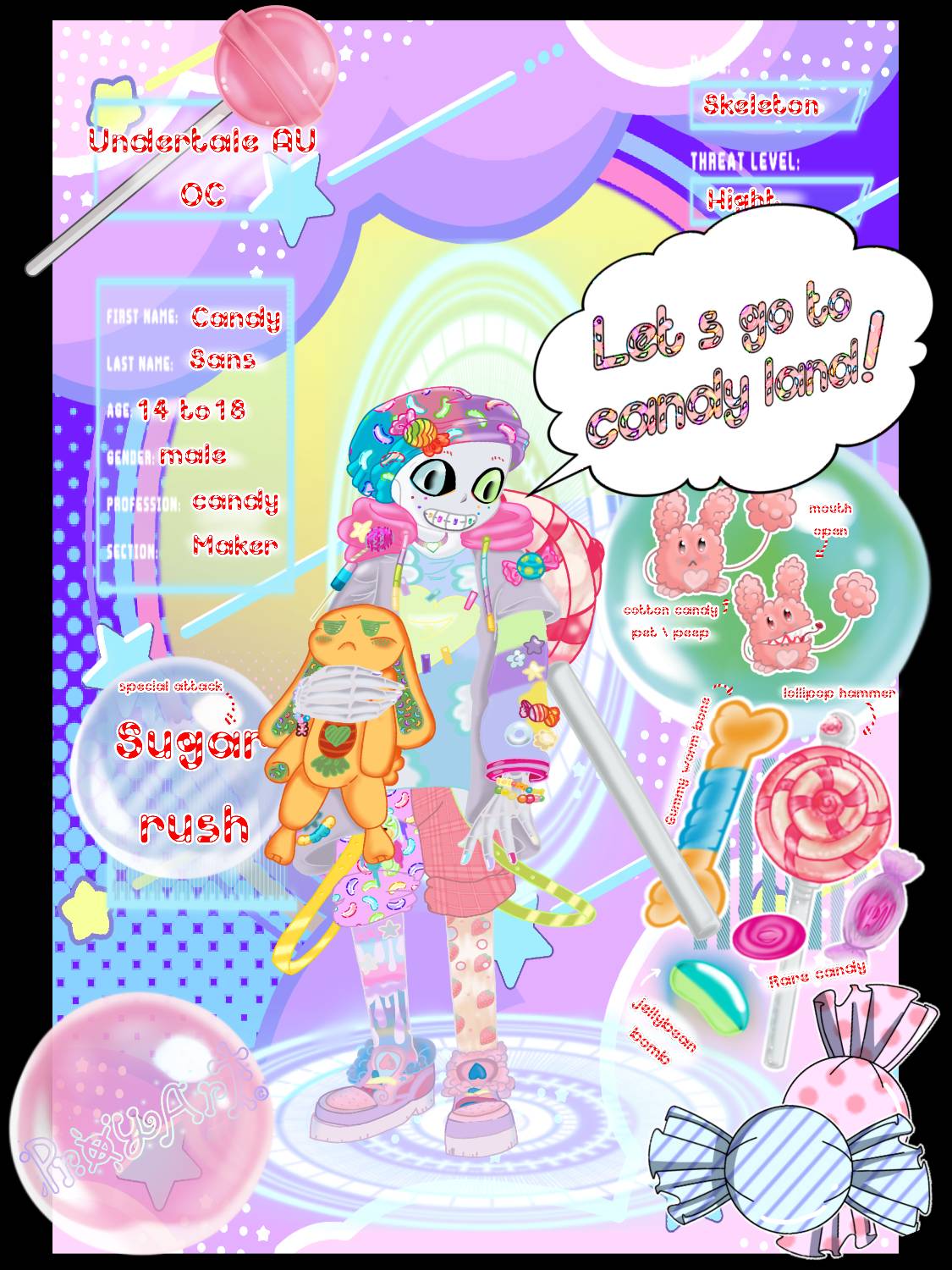 Candy core sans by Swearsans on DeviantArt