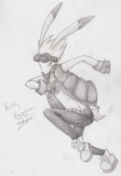 King Kazma sketch -Summer Wars-