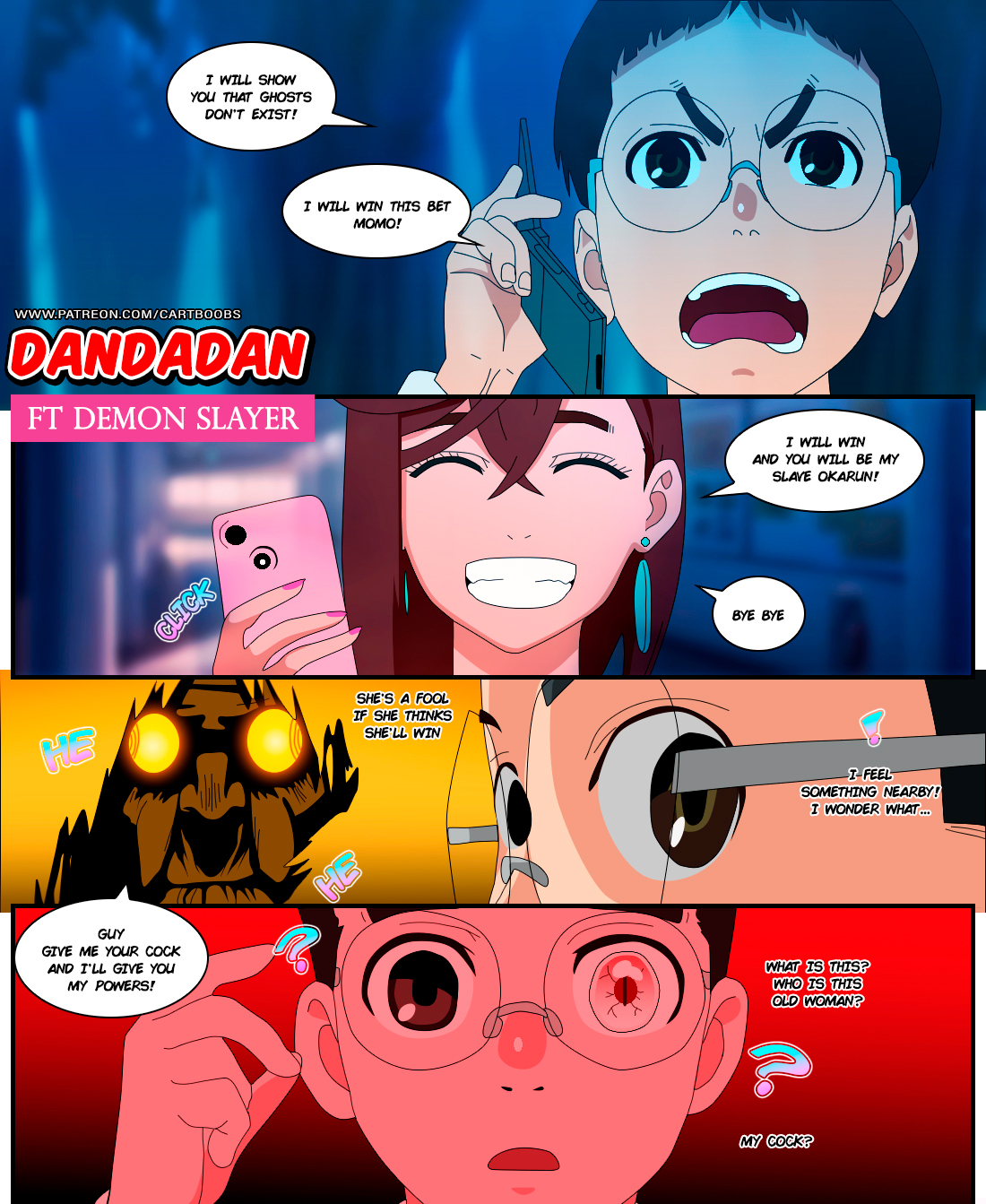 Dandadan - FT Demon Slayer - TF TG Comic - Preview