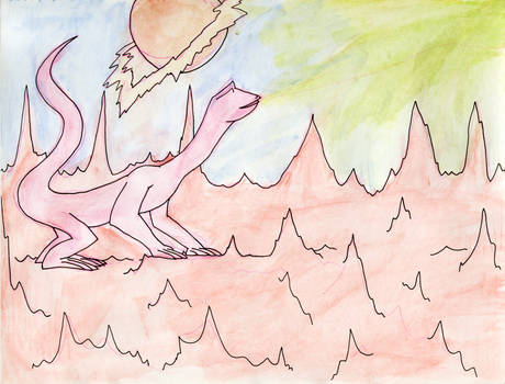 Lizard Light Storyboards four