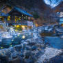 Hot Spring Autumn Wallpaper
