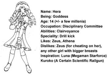 MOC Hera, character profile