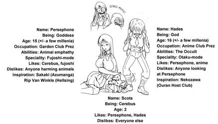 MOC Persephone and Hades, character profile