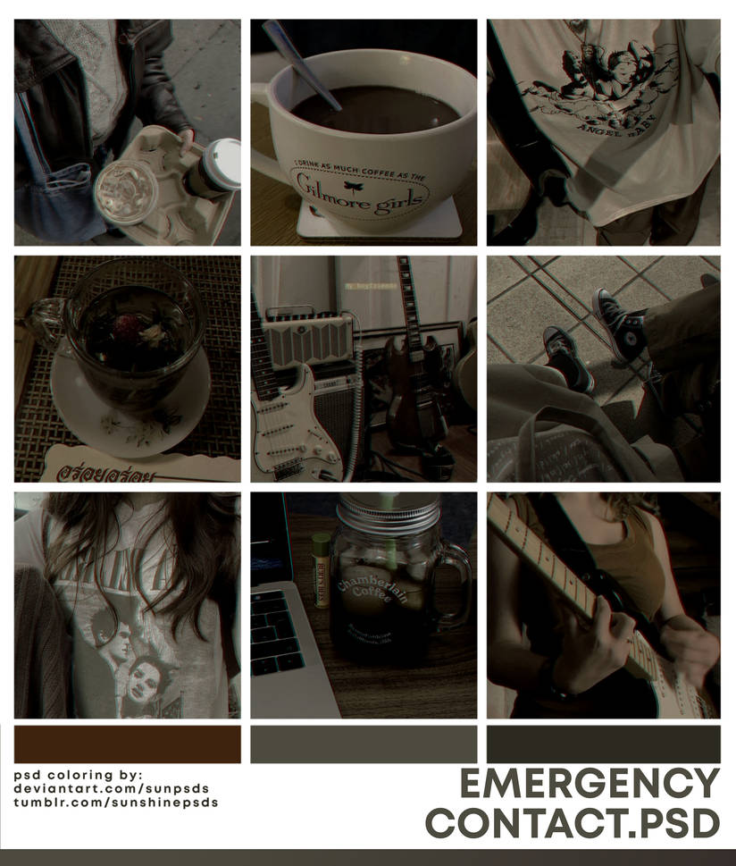 EMERGENCY CONTACT BY @SUNPSDS by sunpsds on DeviantArt