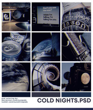 COLD NIGHTS BY @SUNPSDS