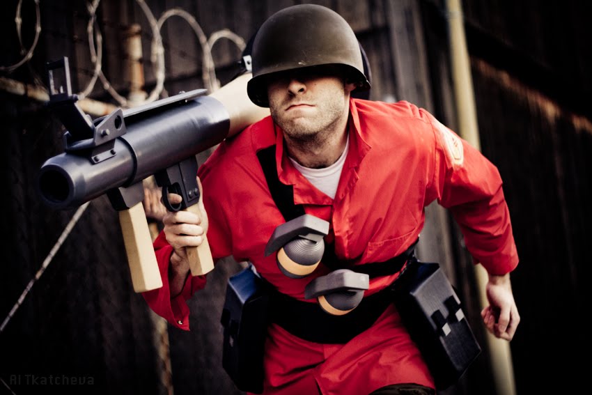 TF2 - Red Soldier cosplay