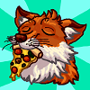 Pizza Fox Icon (Free and Premium options) by SpiderMilkshake