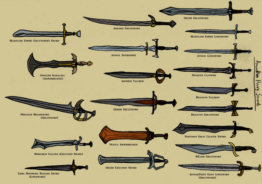 Ancardian Heavy Swords By SpiderMilkshake On DeviantArt ancardian-heavy-swords-by-spidermilkshake-on-deviantart