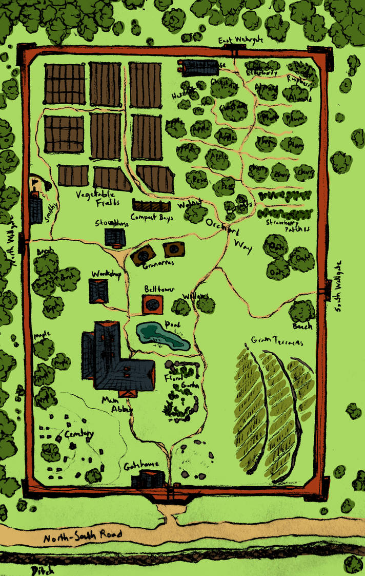 Redwall Map Rift Guard Redwall Overhead Map by SpiderMilkshake on DeviantArt