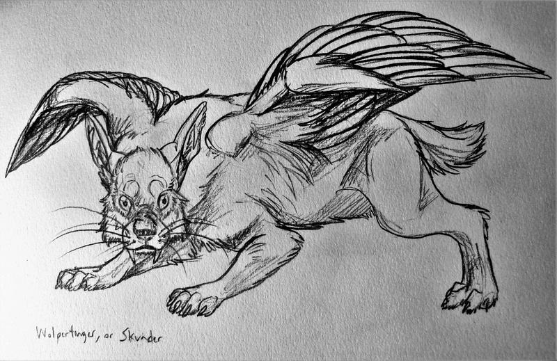 Skvader Svg Ancardia's Unusual Animals--Wolpertinger/Skvader by SpiderMilkshake on ...