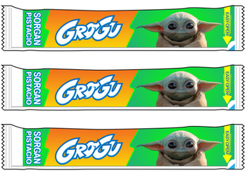 Grogu (baby Yoda gogurt)