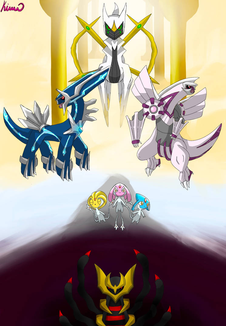 Gen 4 legends by scribblekiwi on DeviantArt