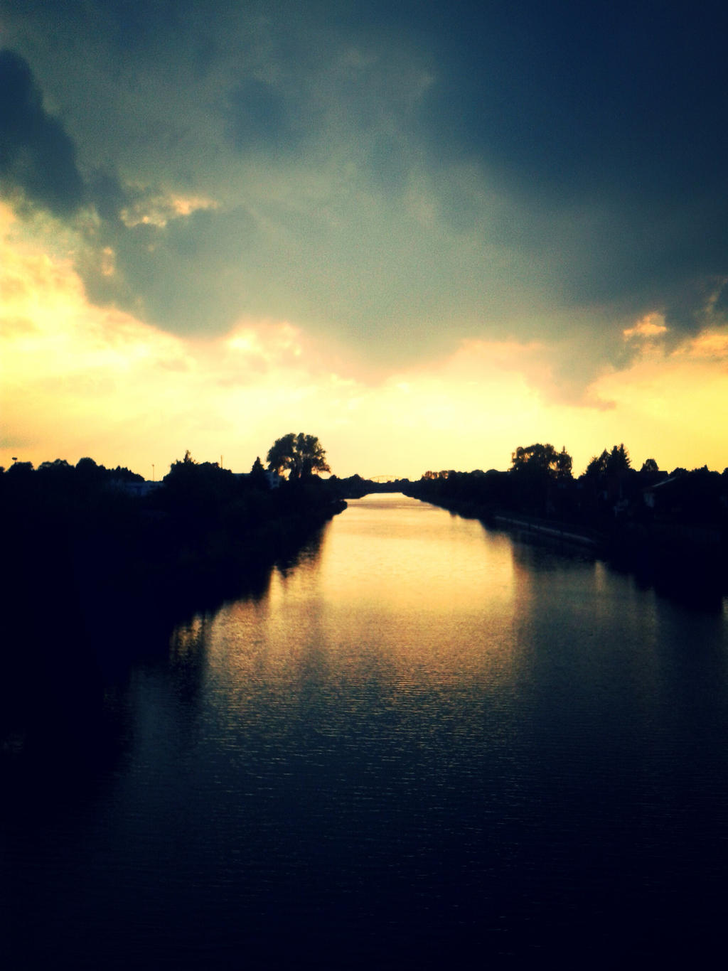 Hannover - Mittellandkanal Sunset