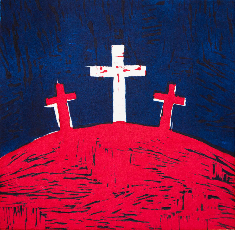 Golgotha by GeorgieDeeArt