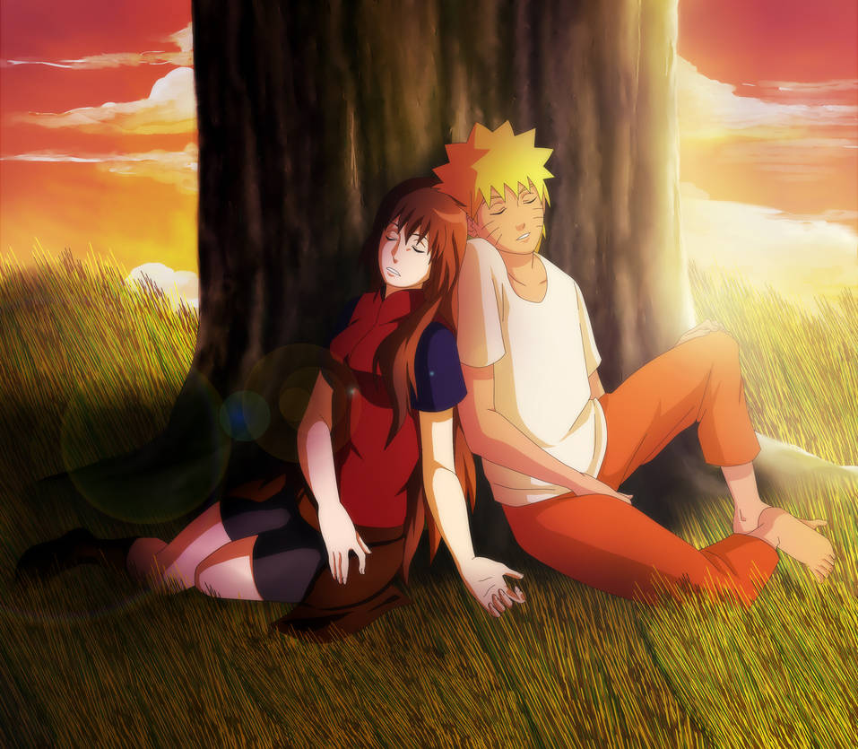 Naruto x Akiko_ Comission by PalmtopPeanut on DeviantArt