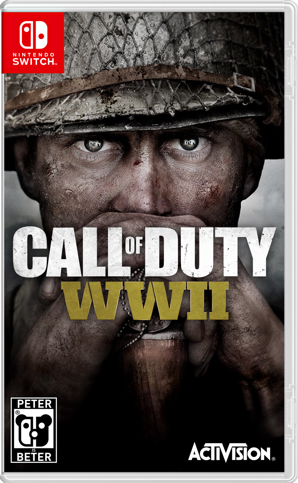 Call of Duty World War 2 Nintendo Switch Cover by PeterisBeter on Call of Duty World War 2 Nintendo Switch Cover by PeterisBeter on