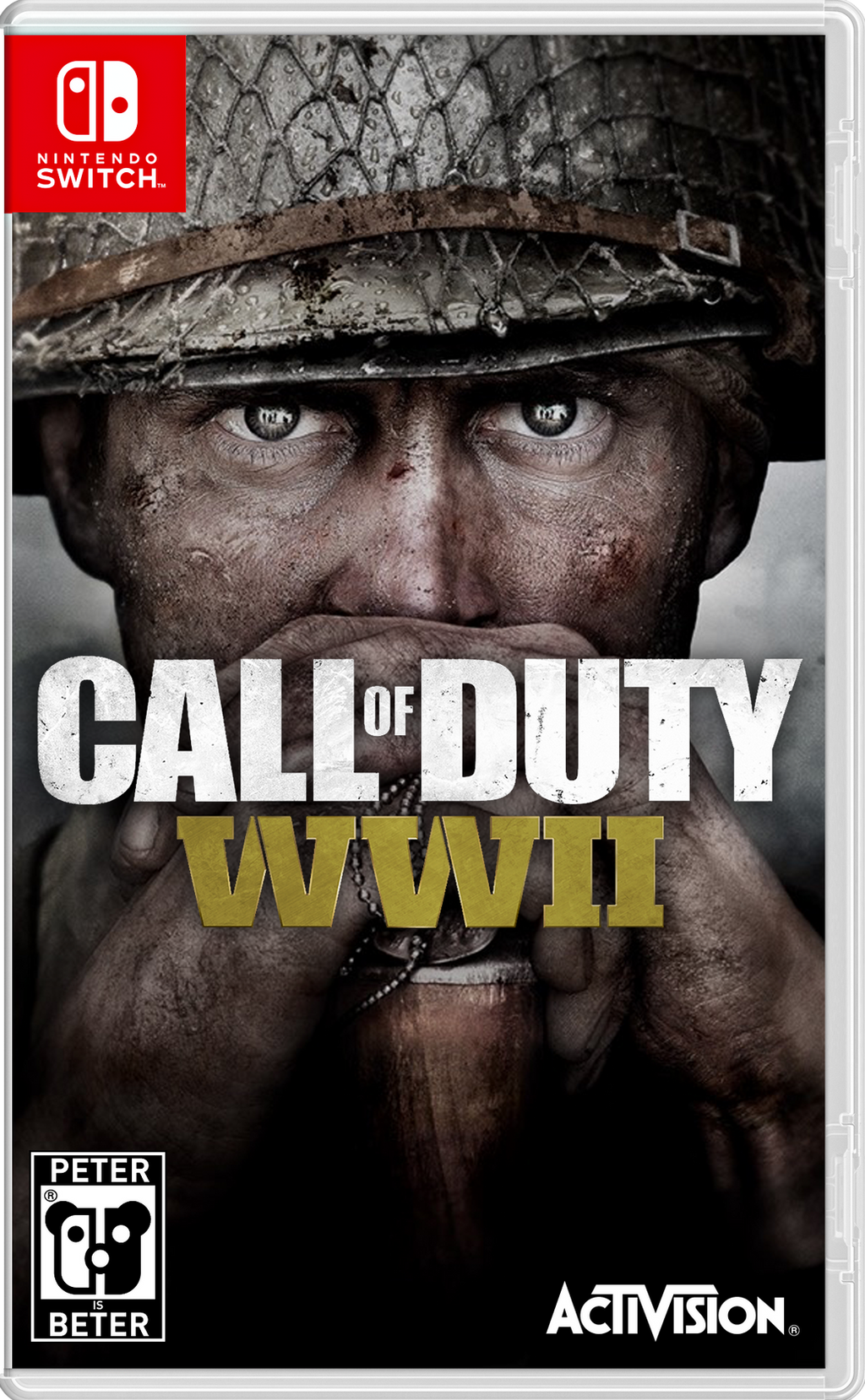 to add new Year Spacious Call of Duty World War 2 Nintendo Switch Cover by PeterisBeter on DeviantArt
