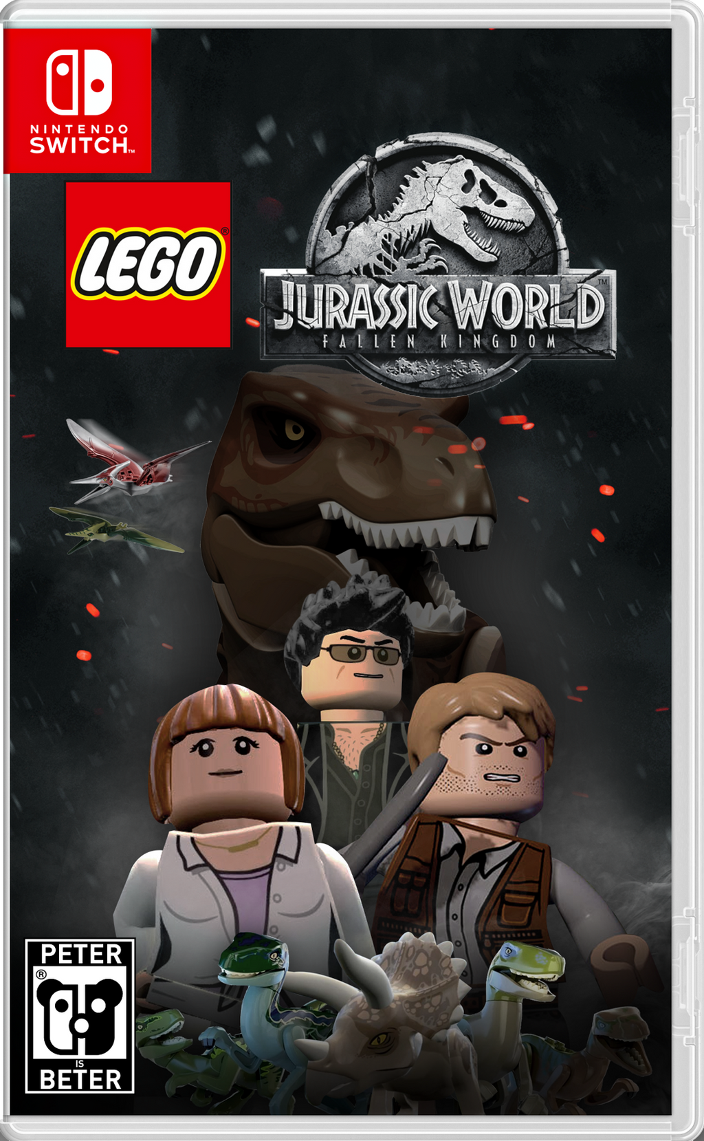 LEGO Jurassic World Fallen Kingdom Nintendo Switch by PeterisBeter on  DeviantArt