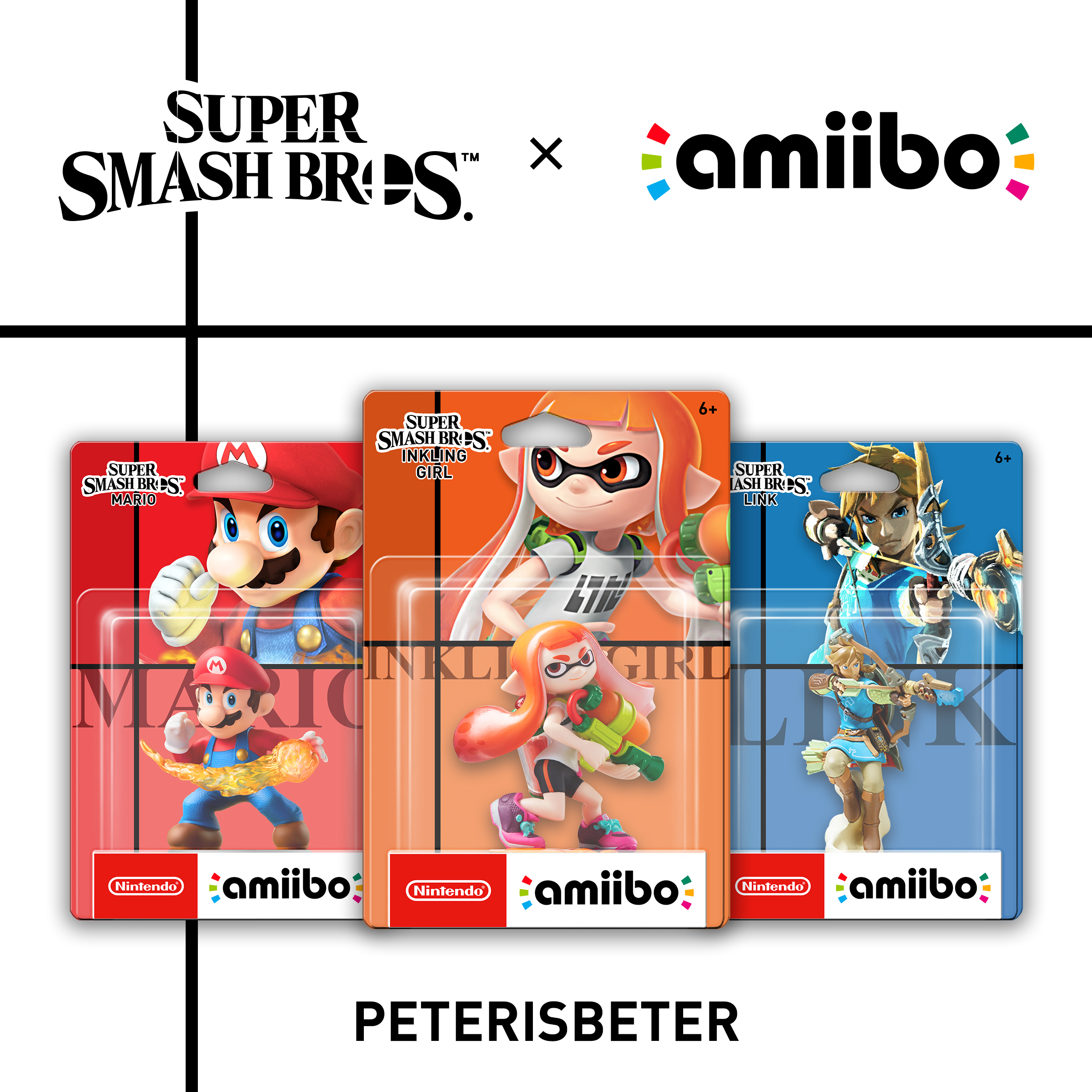 Super Smash Bros. Switch Amiibo by PeterisBeter on DeviantArt