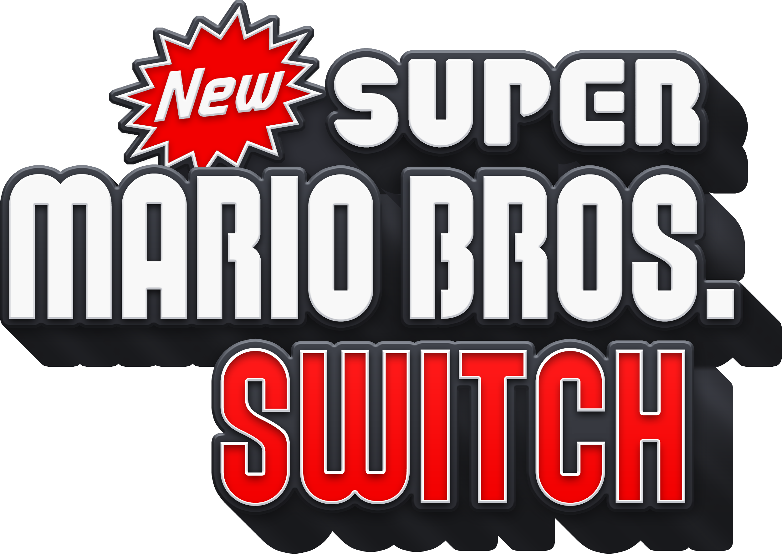 New Super Mario Bros. Switch Logo