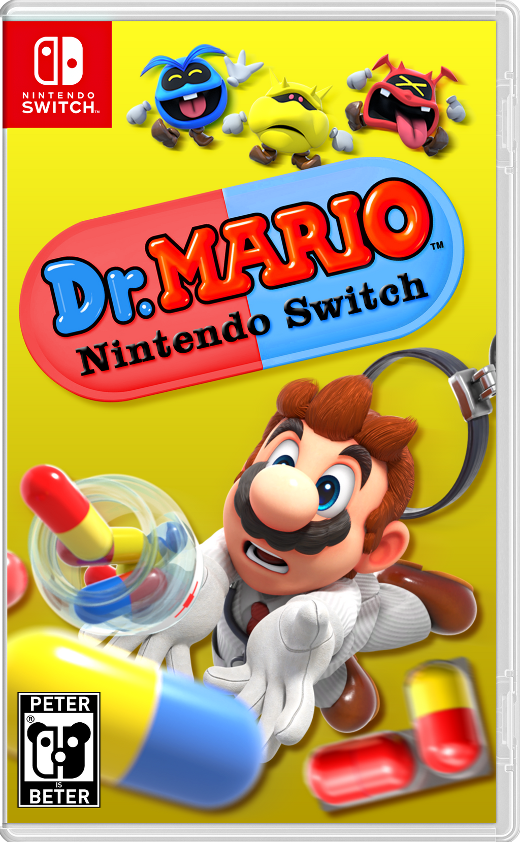 Luigi's Mansion 3 Nintendo Switch Cover by PeterisBeter on DeviantArt