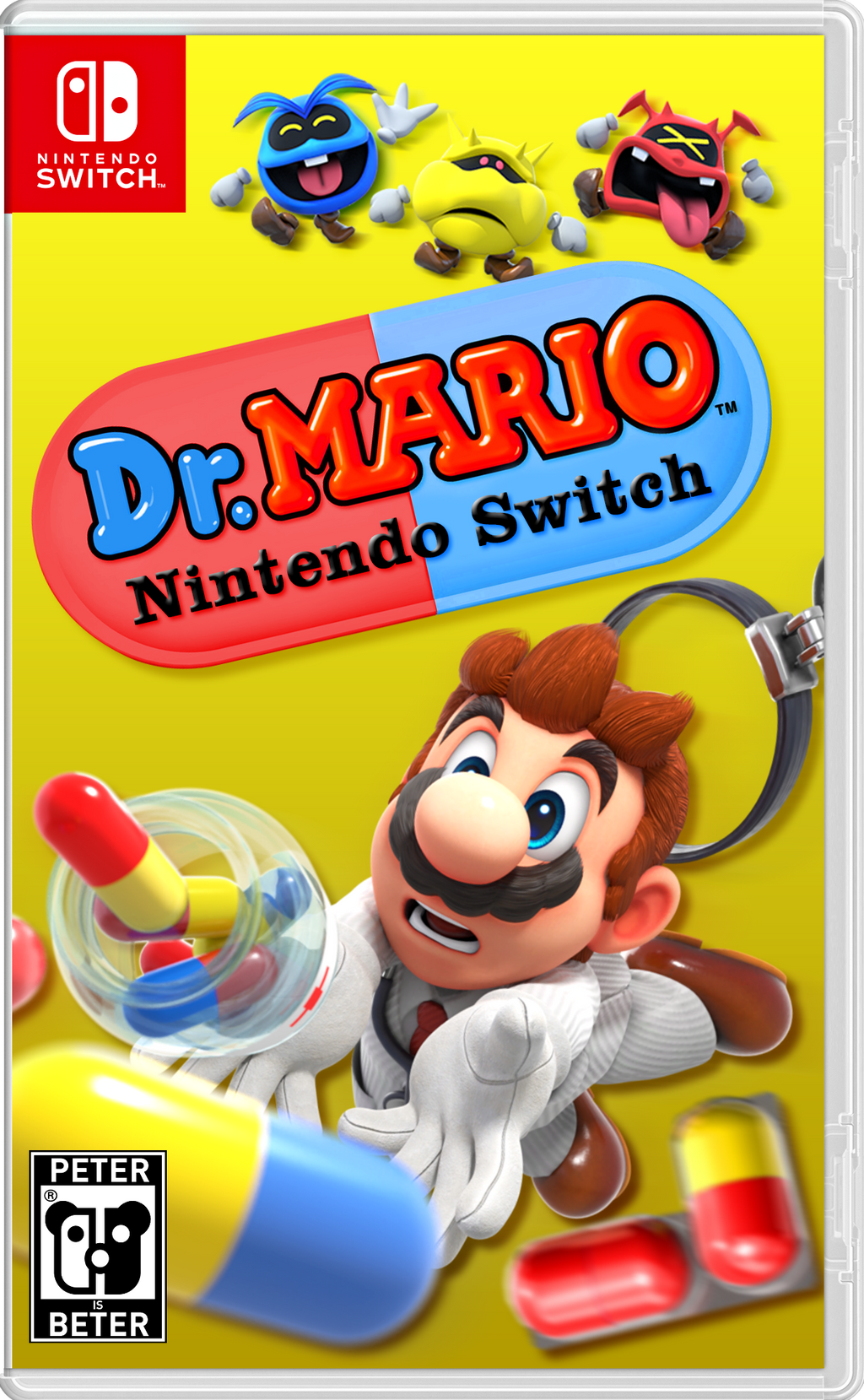 Nintendo switch dr deals mario