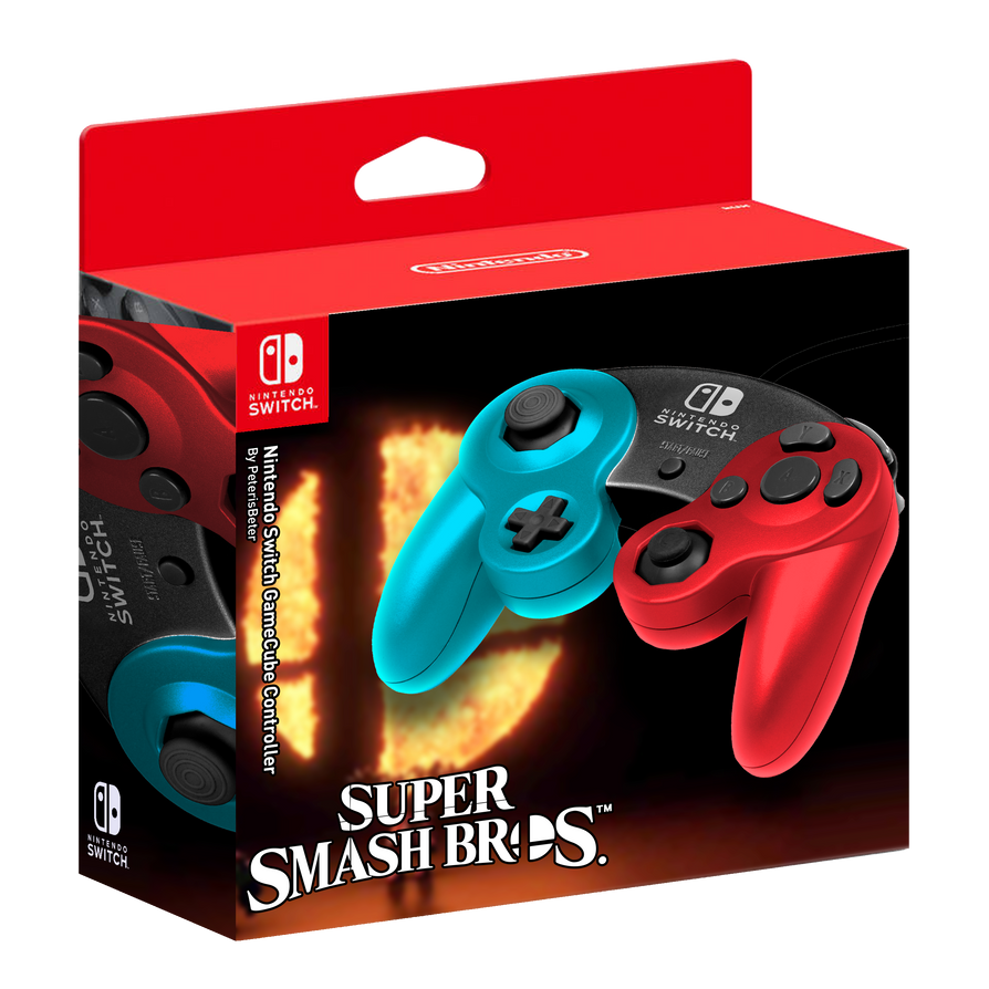 Nintendo Switch GameCube Controller by PeterisBeter on DeviantArt