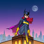 Lisa Frank-Inspired Batgirl Portrait