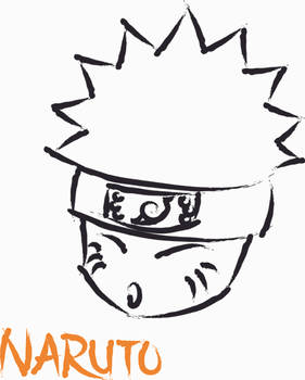 Calligraphy Naruto