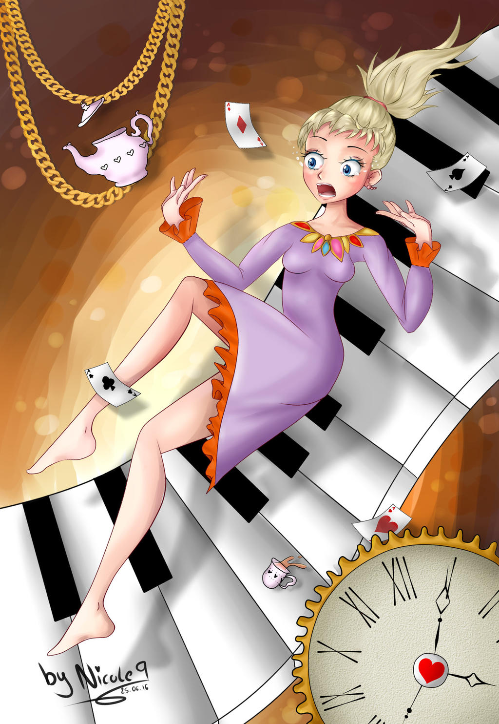 Alice through the looking glass by Nicole9