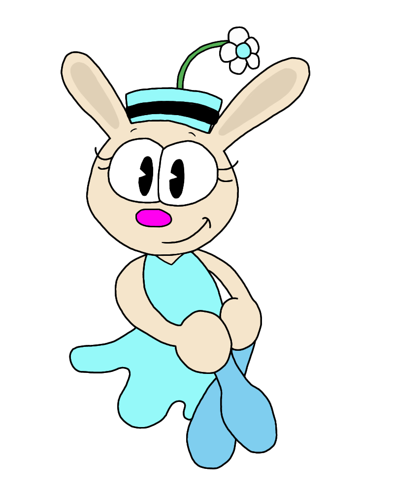 Rebecca Rabbit Sitting by MandyMickeyGf on DeviantArt