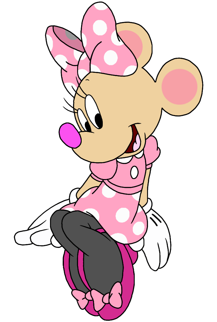 Mandy Mouse (Pink ver) Sitting by MandyMickeyGf on DeviantArt