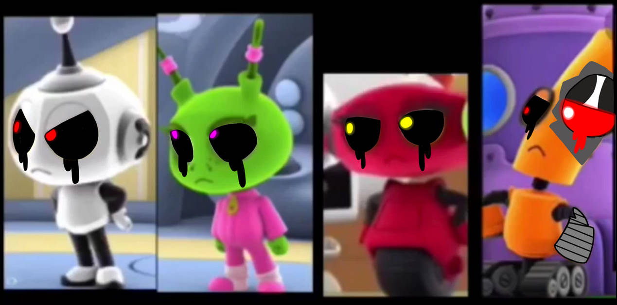 The Evil Bots Angry by MandyMickeyGf on DeviantArt
