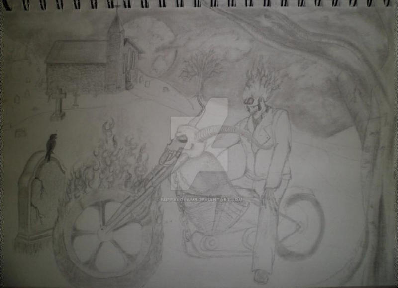 Ghost Rider Sketch