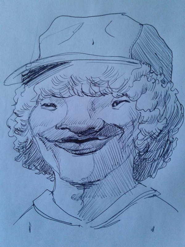 dustin-stranger things by marioferro on DeviantArt