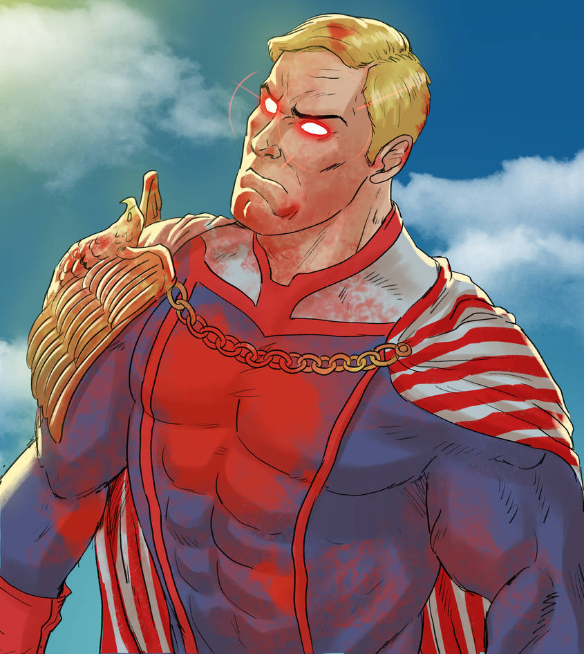 Homelander Back Side Homelander by marioferro on DeviantArt