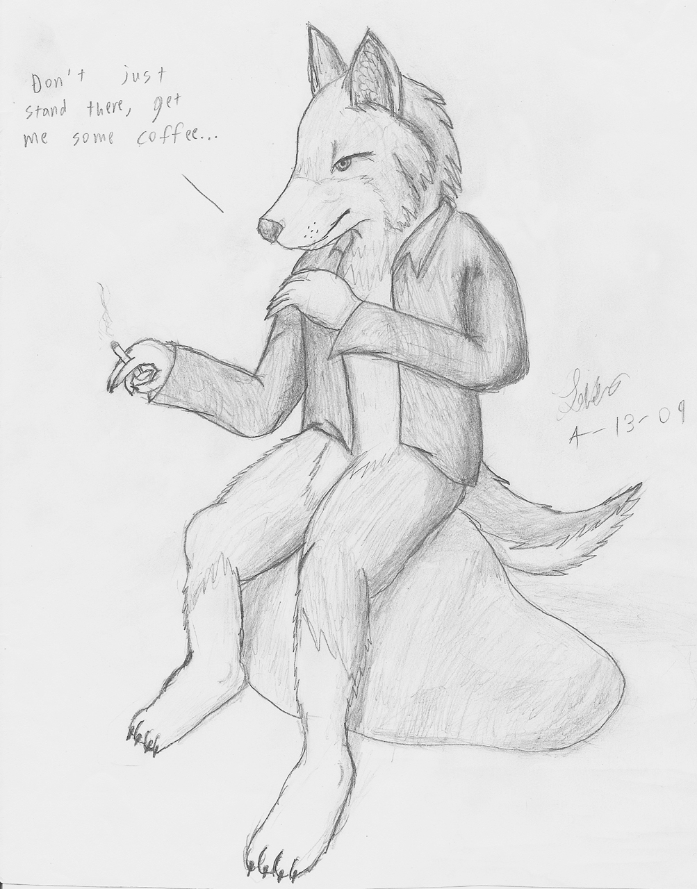 Random Wolf Anthro