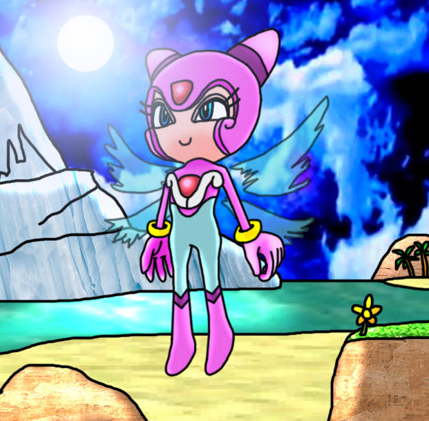 Sonic Drawing Lumina Flowlight (Sonic Shuffle 1) by AceTimeRad on