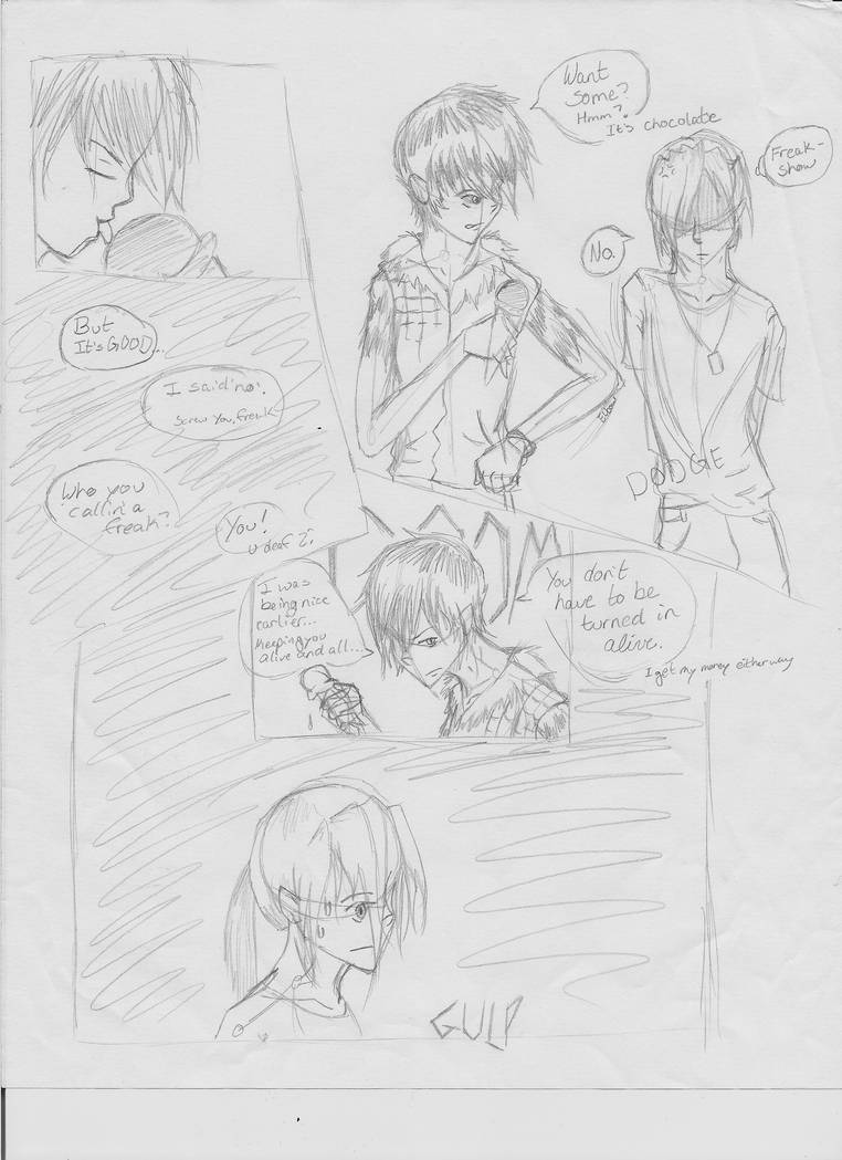 Comic Rough by ArchangelKierlynn on DeviantArt