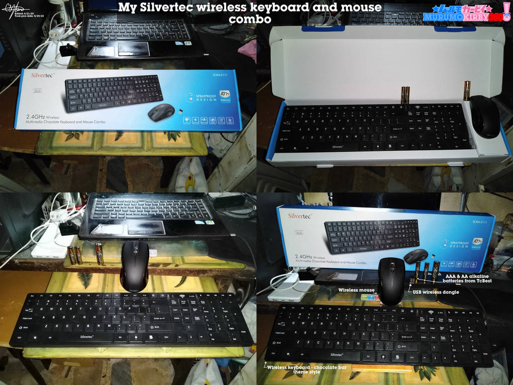 My Silvertec Wireless Keyboard by murumokirby360 on DeviantArt