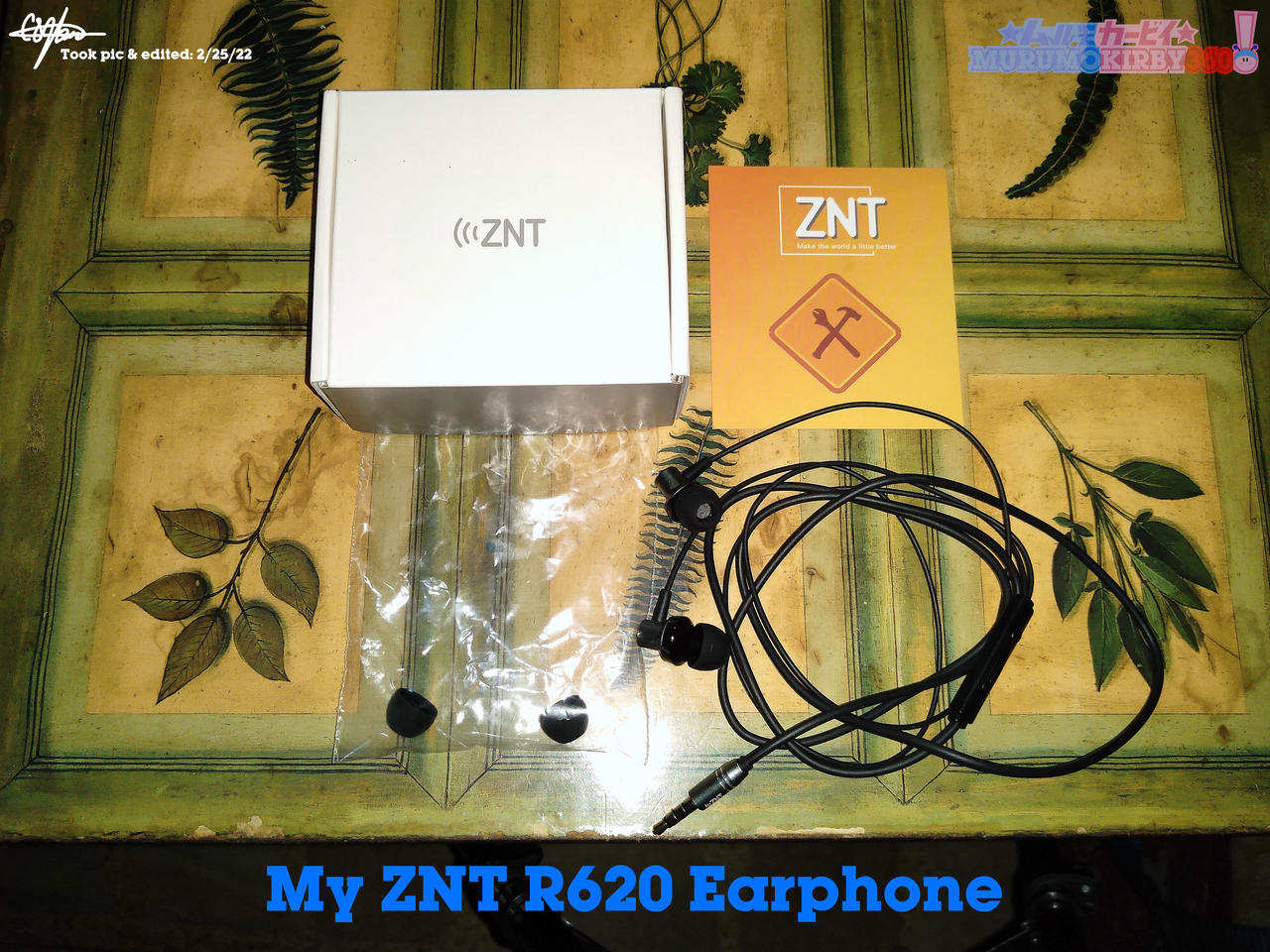 My ZNT R620 earphone by murumokirby360 on DeviantArt