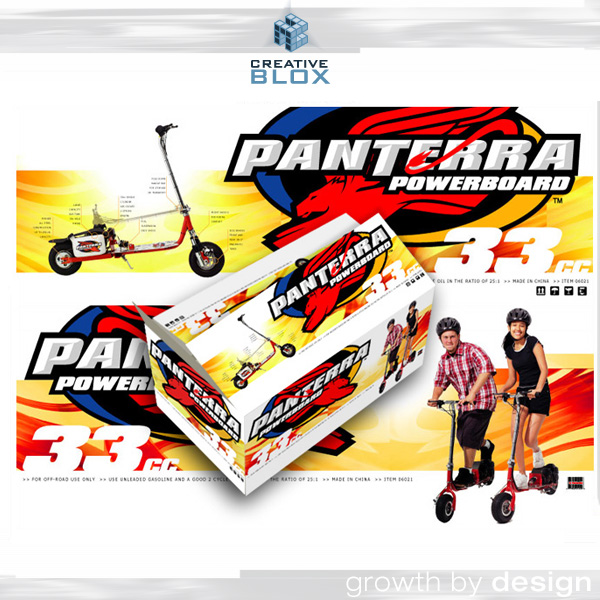 PanTerra motors packaging desi