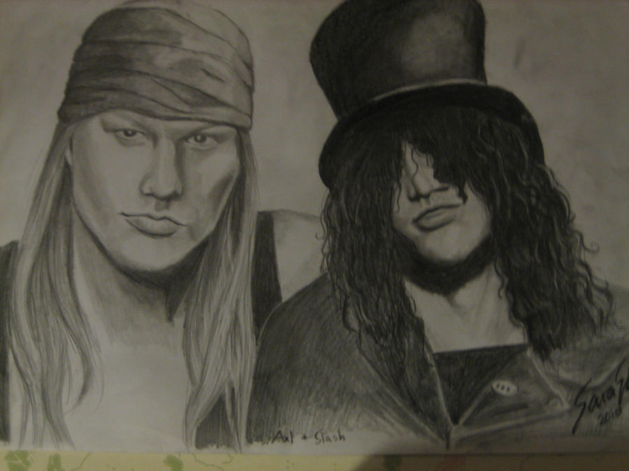 Axl and Slash